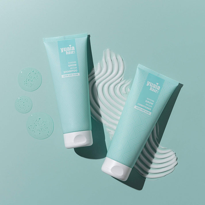 Shampooing et après-shampoing Grow and Glow 250 ml - sans sulfate ni silicone