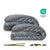 2 sztuki - oszczędzaj 11 EUR / Gray - 140x200