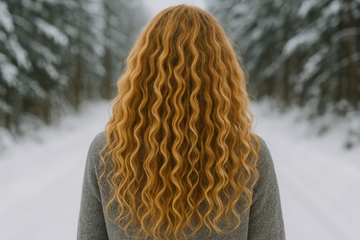 how to keep hair moisturized in winter - illustration