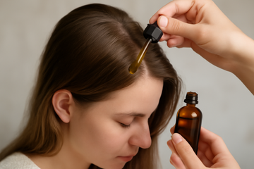 best oil for sensitive scalp - illustration