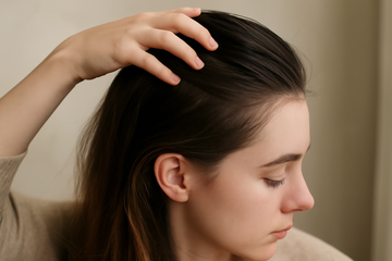 can you train your hair to be less oily - illustration