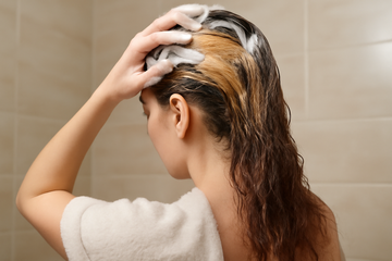 chemically treated hair - illustration