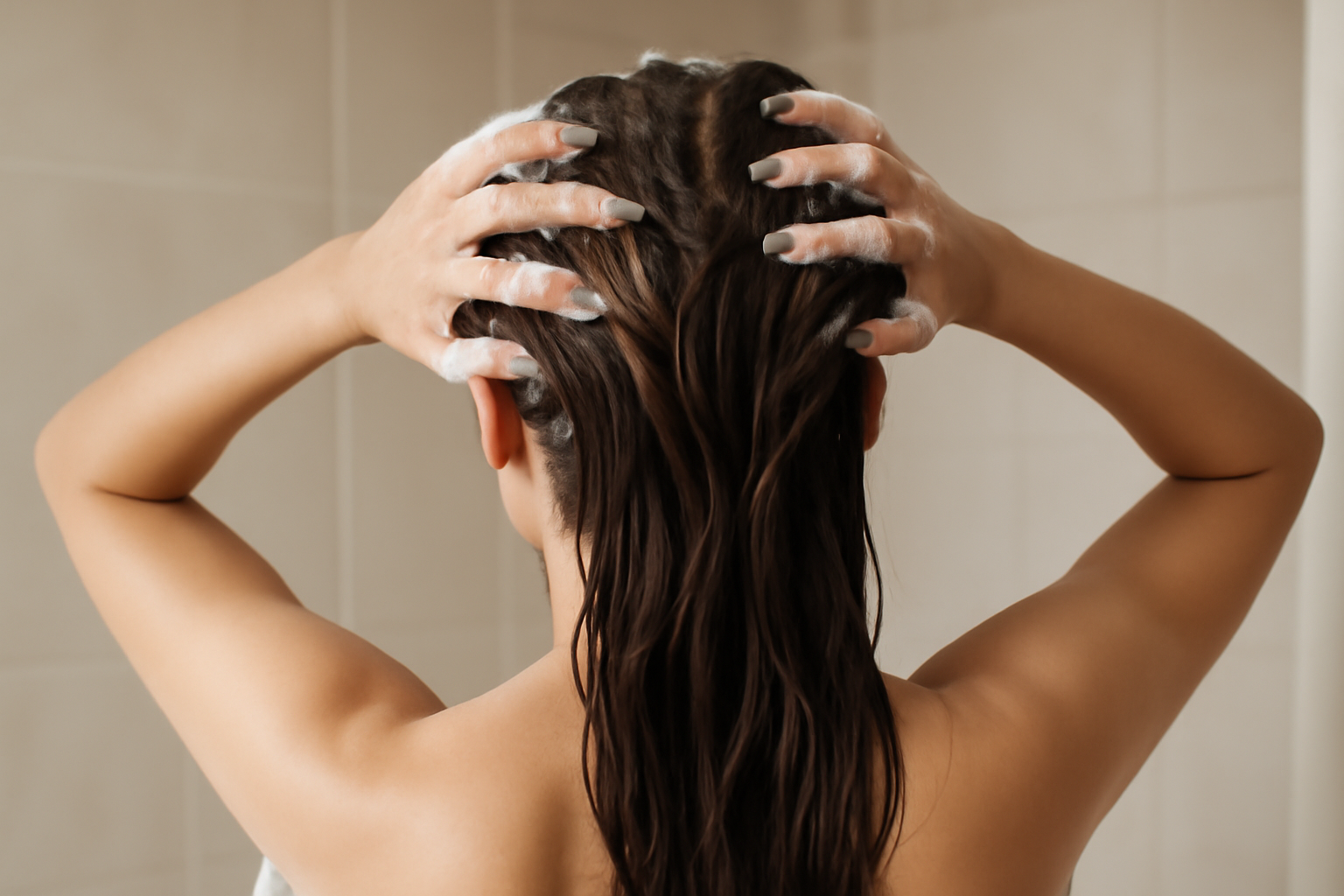 what does healthy scalp look like - illustration