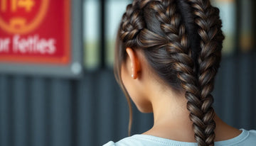 scalp damage from tight braids - illustration