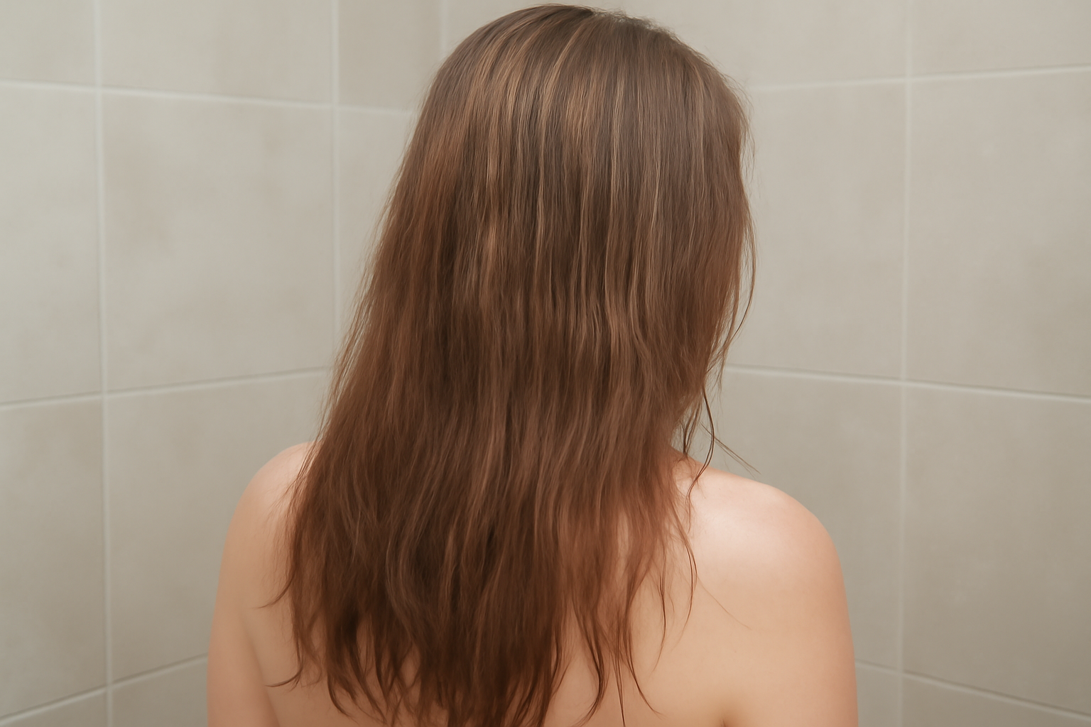 what is dull hair - illustration