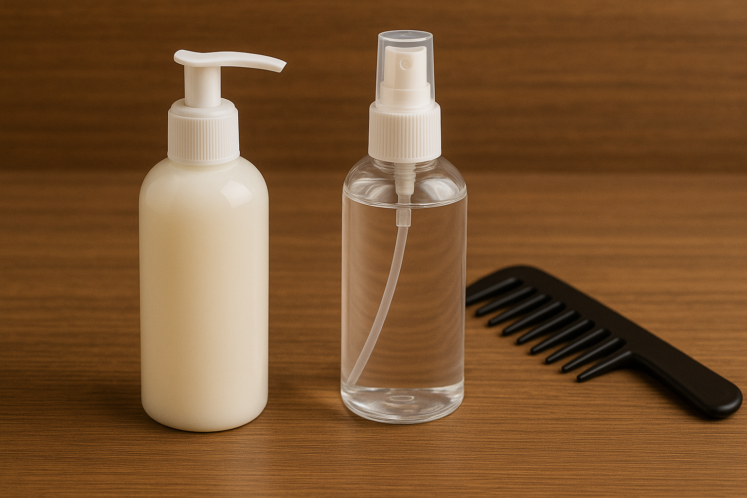 leave in conditioner vs detangler - illustration