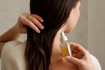 castor oil vs coconut oil for hair - illustration