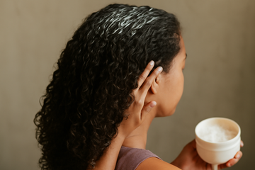 how to deep condition high porosity hair - illustration