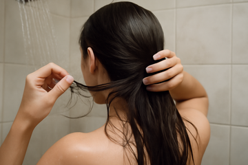 can hard water cause hair breakage - illustration