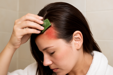 how to calm scalp inflammation - illustration