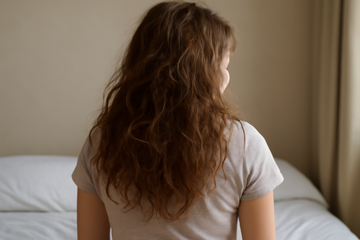 how to keep hair from tangling overnight - illustration