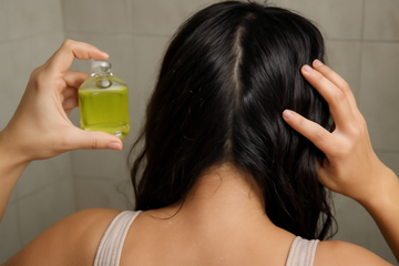 is castor oil good for dandruff - illustration