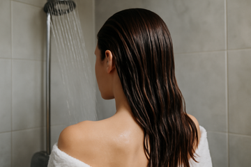are cold showers good for your hair - illustration