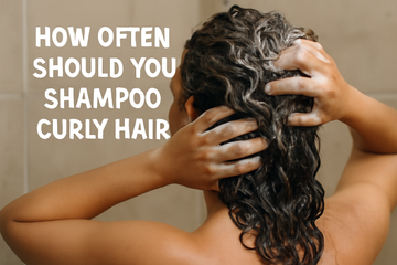how often should you shampoo curly hair - illustration