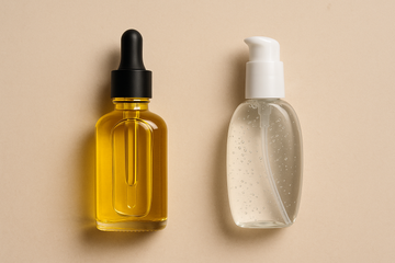 difference between hair oil and serum - illustration