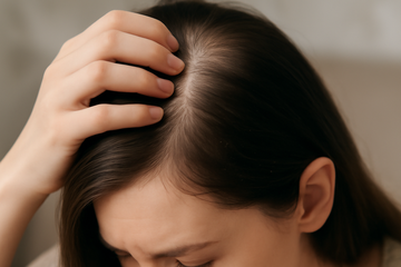 can dandruff cause hair thinning - illustration