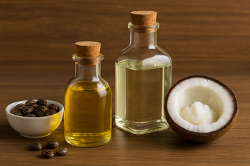 can you mix castor oil with coconut oil - illustration