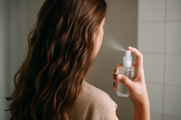 how to keep hair smelling fresh between washes - illustration