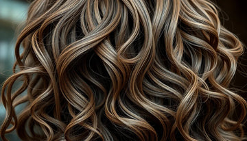 how to brush wavy hair without it getting frizzy - illustration