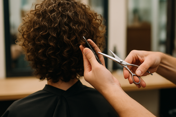 how often to trim curly hair - illustration