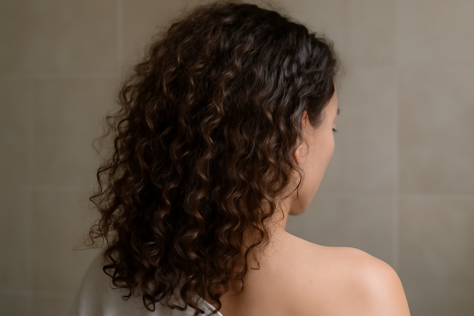 why are my curls so dry - illustration