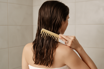 how to keep hair from tangling throughout the day - illustration