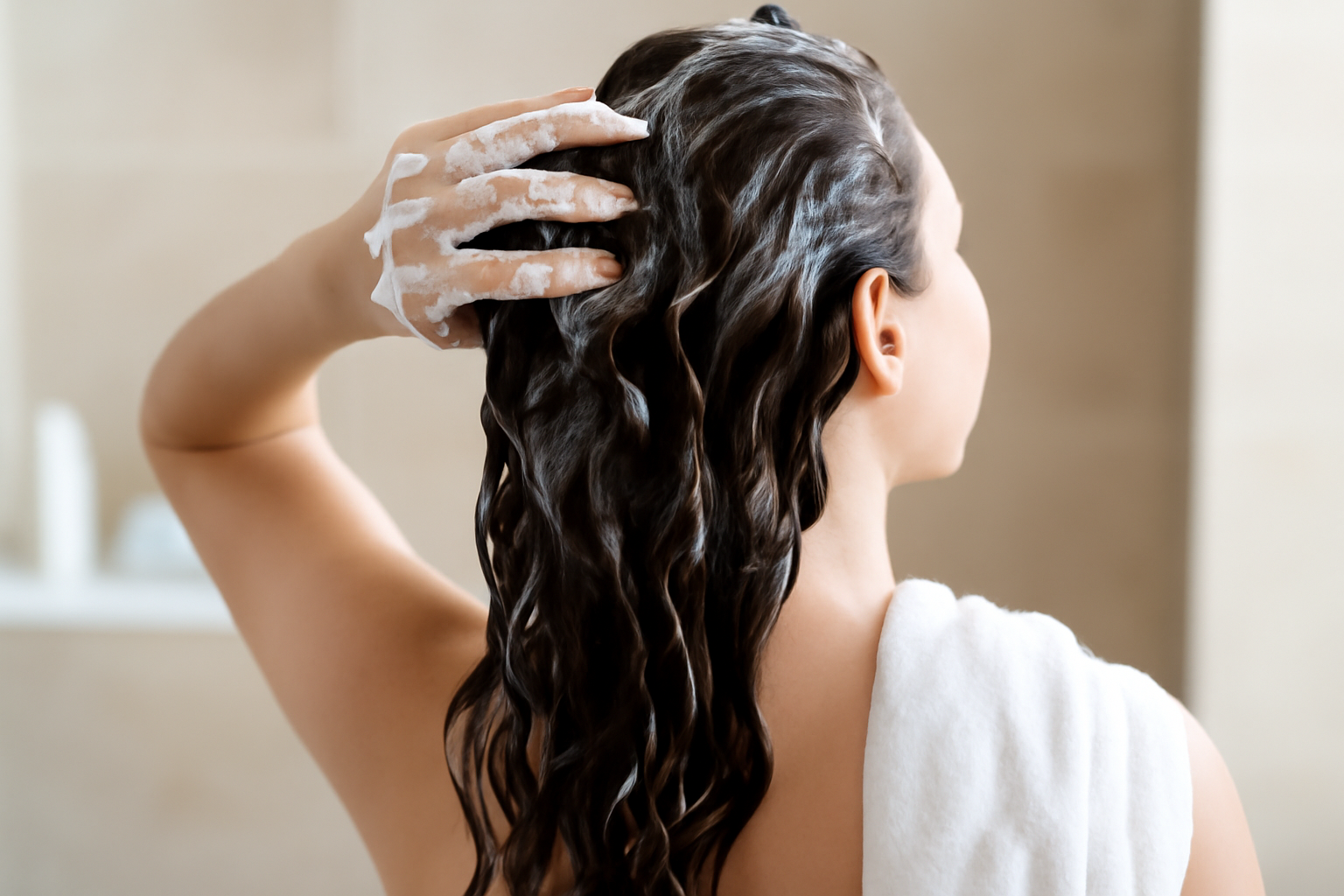 most common hair types - illustration