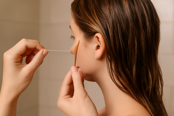 how to measure hair thickness - illustration