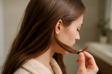 how to prevent split ends naturally - illustration