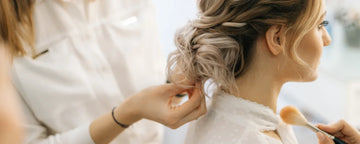 Woman getting a hairstyle tailored to her face shape