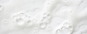 Rice water shampoo which foams