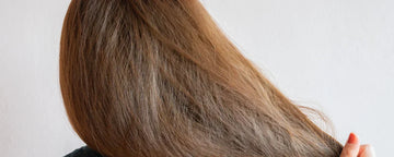 Woman with thick hair