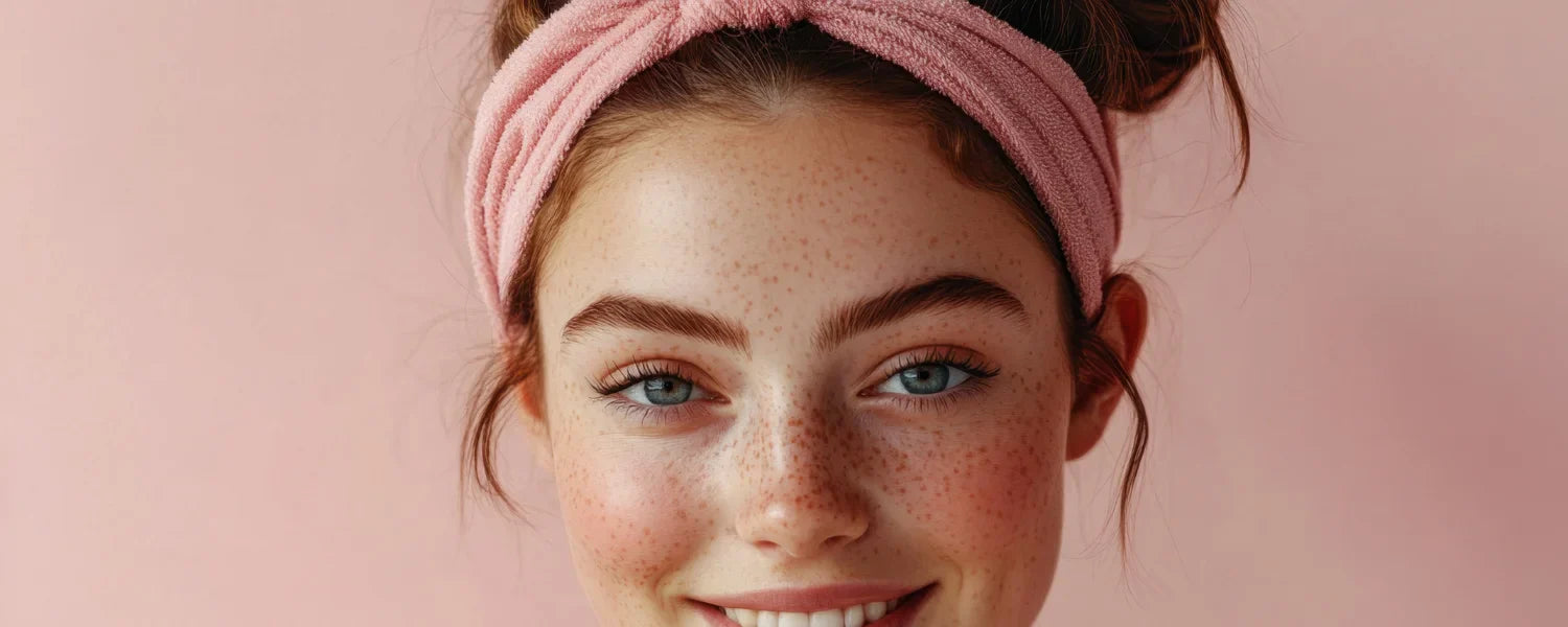 Woman with headband