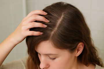 dry scalp how often to wash hair - illustration