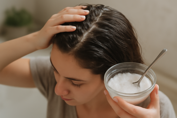 homemade scalp detox - illustration