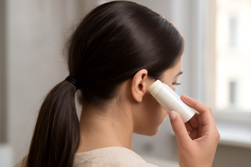 anti frizz stick - illustration