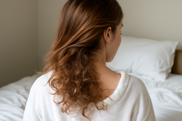 why does my hair tangle underneath - illustration