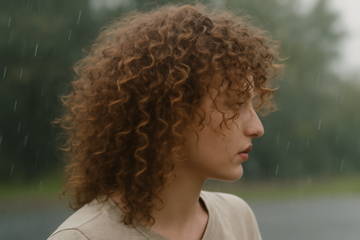 does humidity affect curly hair - illustration