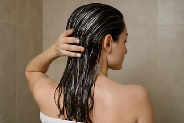 is it okay to leave conditioner in your hair - illustration