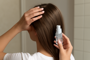 how to tame flyaway hair without hairspray - illustration