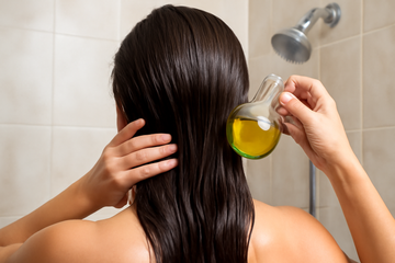 is olive oil good for low porosity hair - illustration