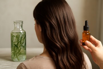 rosemary water vs rosemary oil for hair - illustration