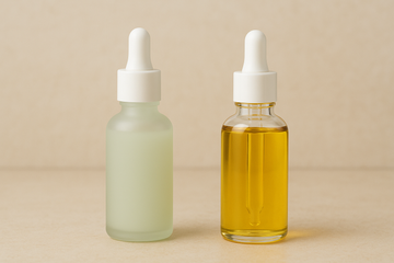 scalp serum vs scalp oil - illustration