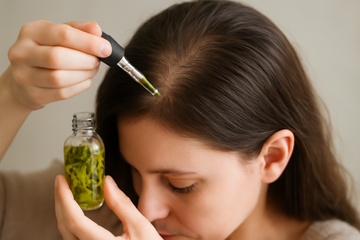 how to use rosemary oil for thinning hair - illustration