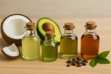 moisturizing vs sealing oils - illustration