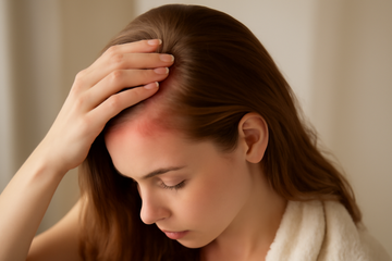 why does my scalp feel warm - illustration