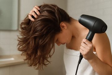 how to add volume to hair without products - illustration