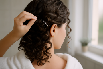 how to make curls last without hairspray - illustration