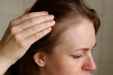 why is my hair thinning at my temples - illustration