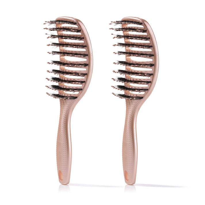 Curvy Brush - brosse à cheveux en poils de sanglier